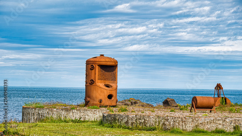 Принти на полотні Old Herring Industry Relic, Seyðisfjörður