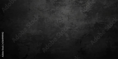 Photography Dark Grunge Concrete Wall Texture with Scratched Gray and Black Surface, Rough V