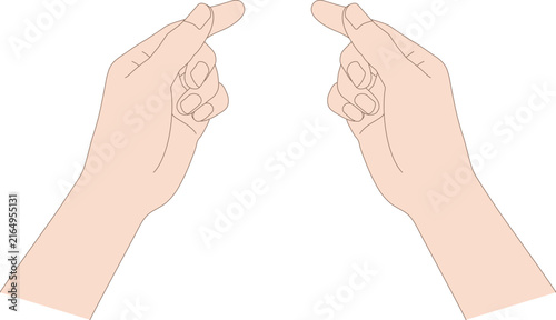 Hand Clamping Object for Technical Operation