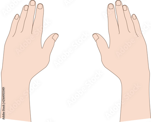 Hand Wiping Motion for Cleaning Instruction