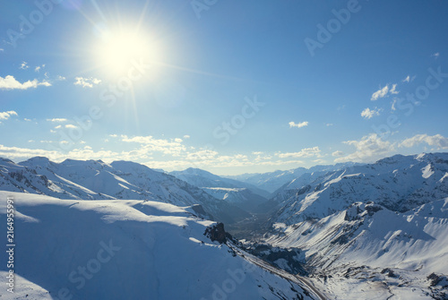 foto Montañas nevadas Cordillera de Los Andes Chile-Argentina 08