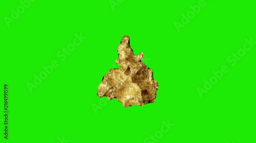 Shining Gold Wealth and Luxury Concept