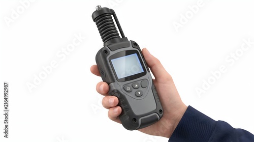 Handheld Electromagnetic Field Detector for Portable EMF Measurement