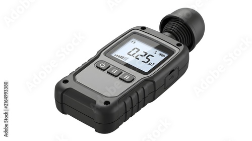 Electronic Magnetic Field Detector with Sensor Antenna 