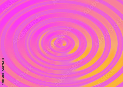 Abstract background featuring vibrant pink and orange concentric circles creating a dynamic ripple effect with a bright central point