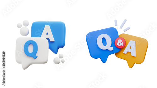 Q&A icon isolated on transparent background. Modern question and answer PNG symbol for FAQ, help, support, education, websites, apps, UI and graphic design projects