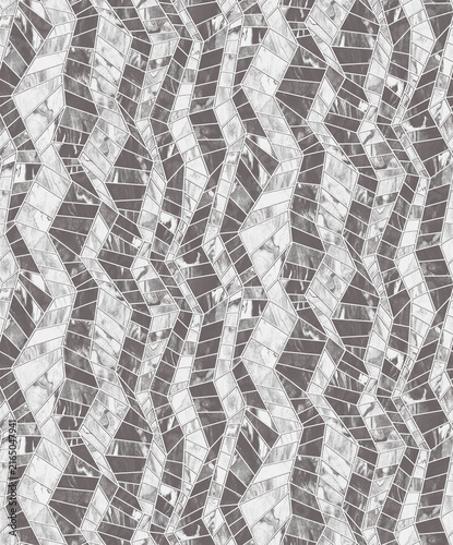 Fotografie Seamless sophisticated monochrome abstract texture with high-quality elegant mar