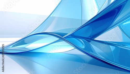 Elegant translucent flowing background.