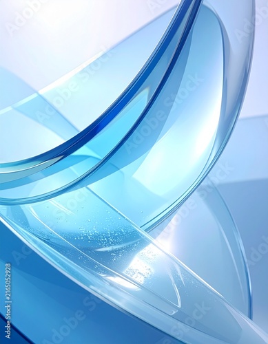 Elegant translucent flowing background.