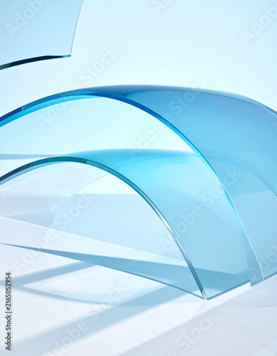 Elegant translucent flowing background.