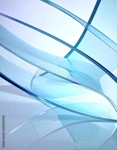 Elegant translucent flowing background.