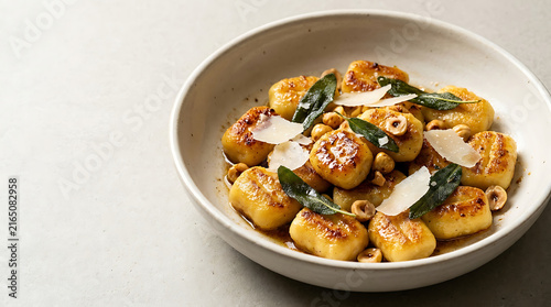 Gnocchi in Brown Butter with Sage and Parmesan Cheese
