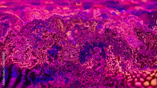 Glowing Neon Liquid Energy Abstract Motion