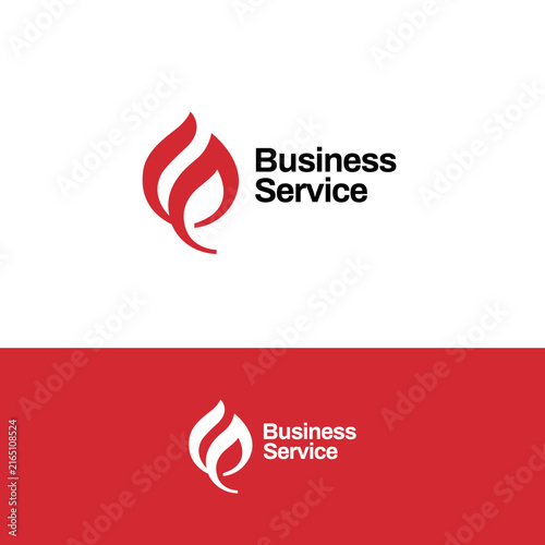Abstract Flame Fire Logo Sign Symbol Icon