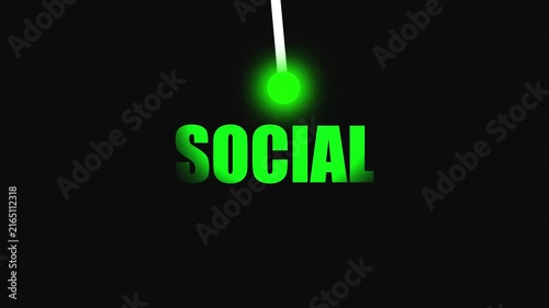 Digital welcome visual with gradient 