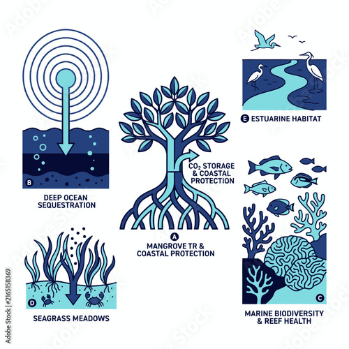 Coastal Ecosystems Protect Store Co2