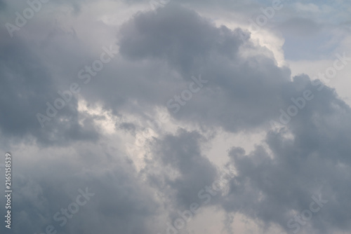 Foto Stormy sky impending