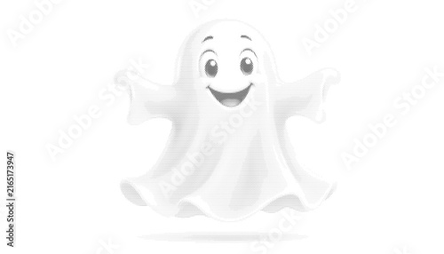 Photography ghost phantom halftone halloween floating cute spooky specter sheet holiday cree