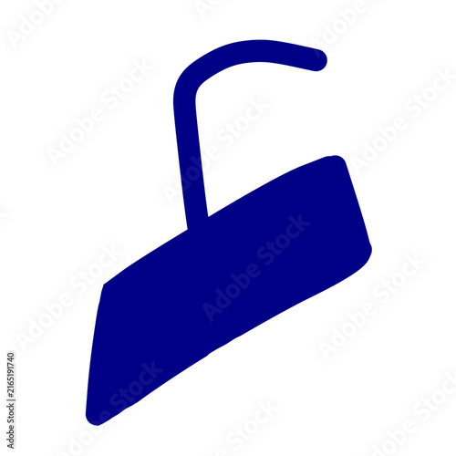 Blue Watering Can Doodle Icon