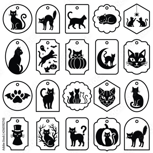 Animal Icons Set Featuring Diverse Wildlife and Domestic Animals in Cute Cartoon Vector Illustration Collection