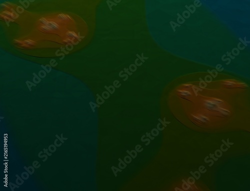 Abstract Vibrant Fractal Flame Artwork
