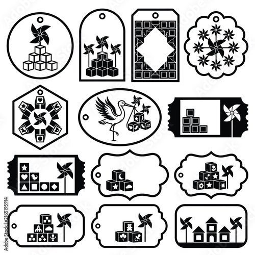 set of vector christmas icons