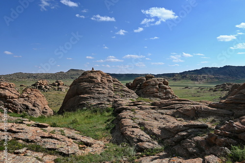 Granite rocks in Gobi Desert, Mongolia