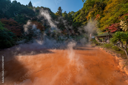 別府温泉　血の池地獄