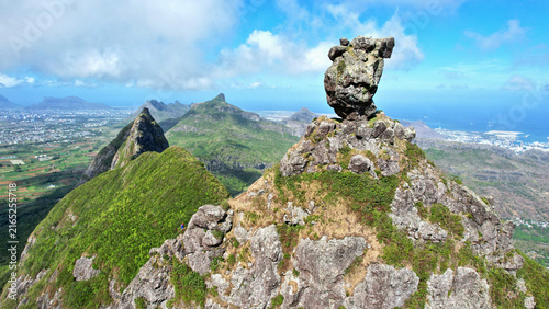 Pieter Both the most beautiful mountain in Mauritius