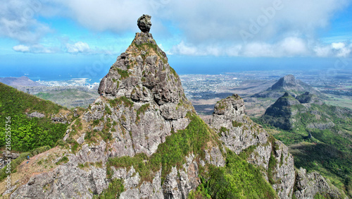 Pieter Both the most beautiful mountain in Mauritius