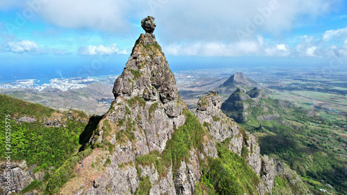 Pieter Both the most beautiful mountain in Mauritius