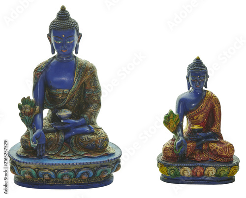 Medicine buddha bhaisajyaguru statues for healing and enlightenment