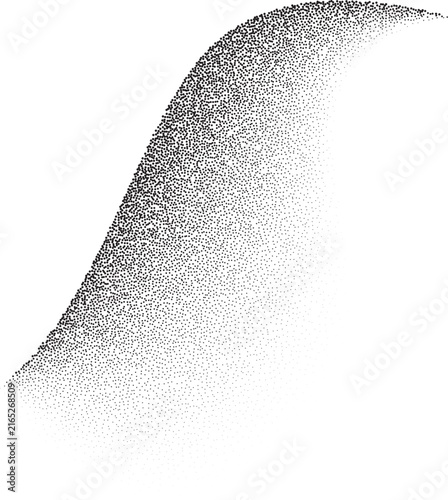 Stippled Wavy Trail