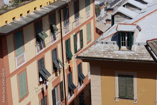 Quadro su tela fenêtre de maison italienne
