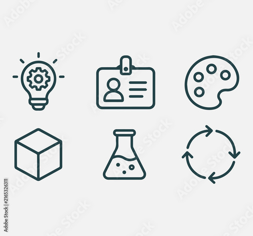 Design thinking Icons 