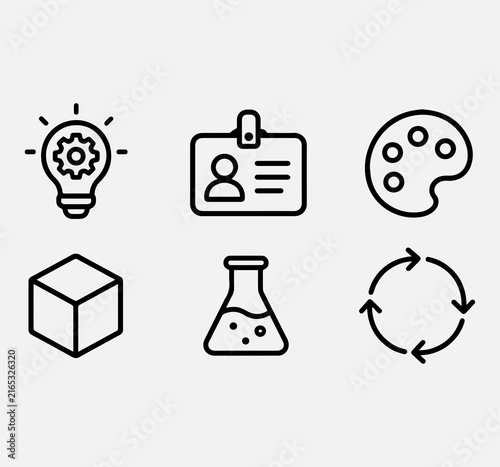 Design thinking Icons 