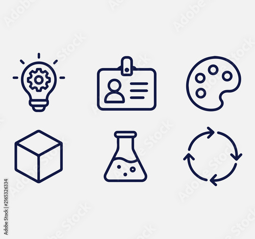 Design thinking Icons 