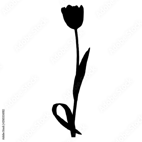 Flower Silhouette Icon