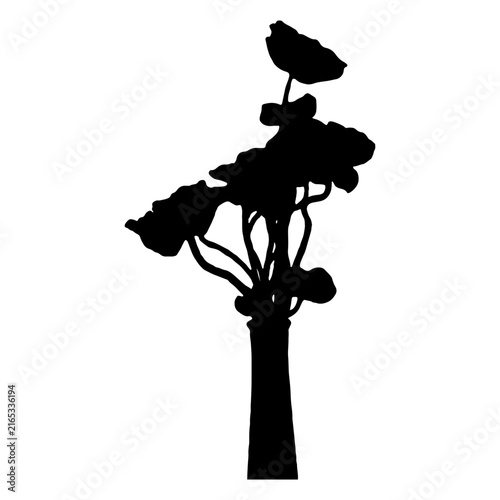 Flower Silhouette Icon