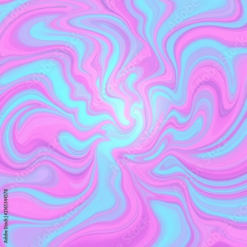 Swirling pink and blue shapes create a mesmerizing whirlpool effect, colorful, swirl
