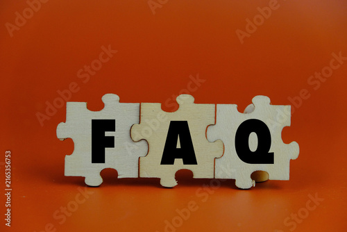 Fotografía FAQ, frequently asked questions symbol