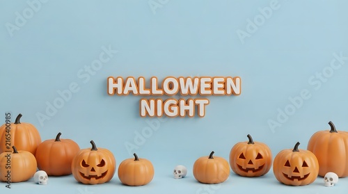 Celebrate the spooky season with a delightful halloween night surrounded by glowing jack o' lanterns and festive cheer