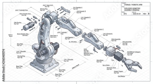 3d object, isolated, isolated white background, concept art, graphic resource, object, part, inside, render, illustration, technology, industry, factory, background, mechanics, robotic arm