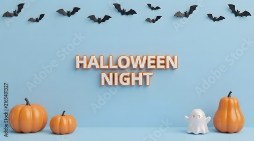 Celebrate the spooky season with a delightful halloween night filled with pumpkins bats and ghostly fun