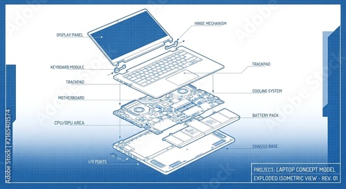3d object, isolated, isolated white background, concept art, graphic resource, object, part, inside, render, illustration, technology, industry, factory, background, mechanics, laptop