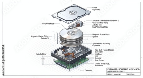 3d object, isolated, isolated white background, concept art, graphic resource, object, part, inside, render, illustration, technology, industry, factory, background, mechanics, hard disk drive