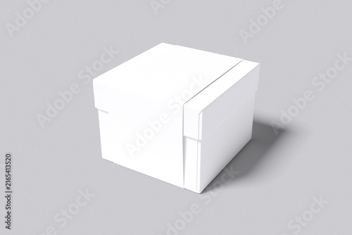 Bild auf Leinwand Box with Sleeve Blank
