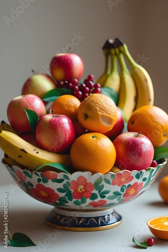 still life with fruits