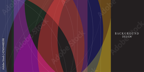 Gradient abstract colorful background design