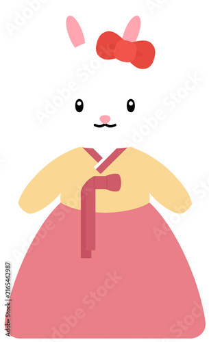 hanbok rabbit